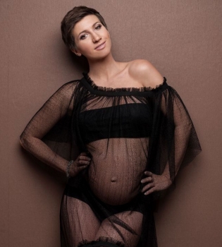 Анита Луценко беременная