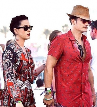 Счастливы вместе: Орландо Блум и Кэти Перри больше не скрывают своего романа