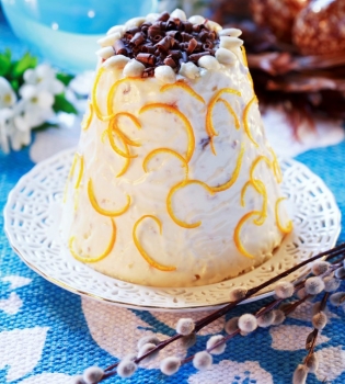 Заварная пасха на праздничный стол