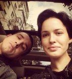 Даша Астафьева и ее брат