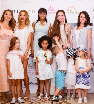 Украинские звезды вышли с детьми на подиум фэшн-шоу