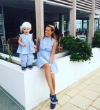 Звезда сериала &quot;Кухня&quot; отдыхает на Кипре с маленькой дочкой