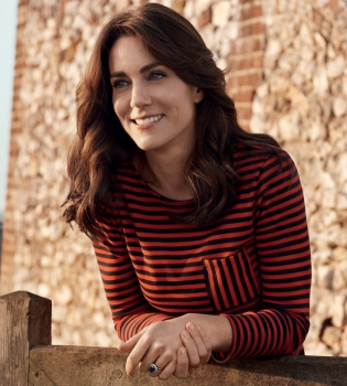 Модный дебют: Кейт Миддлтон впервые снялась для глянца