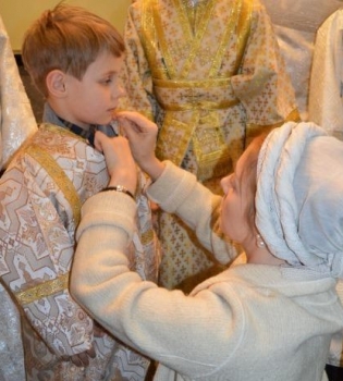 Тина Кароль с сыном