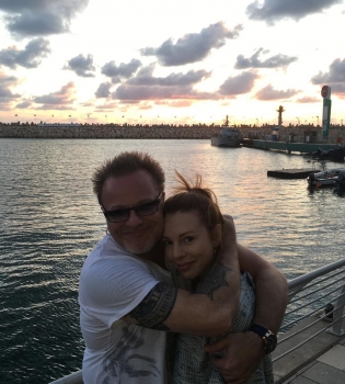 Владимир Пресняков и Наталья Подольская отдыхают с сыном в Израиле