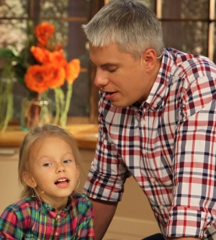 Андрей Доманский показал свою красавицу-дочь