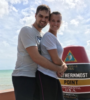 Константин Евтушенко с женой