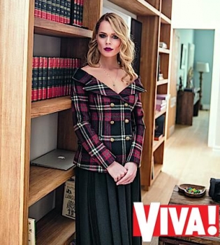 Ольга Фреймут в фотосессии для Viva!