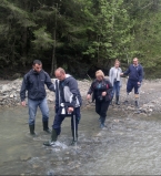 Участники проекта Viva! Переможці посетили карпатские водопады