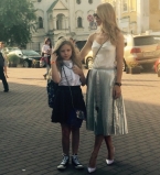 Дочь Ольги Фреймут окончила начальную школу с отличием