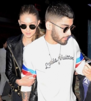 Фотофакт: Джиджи Хадид и Зейн Малик вместе