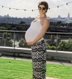 Анита Луценко  во время беременности поправилась на 21 килограмм