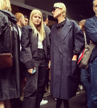 Рената Литвинова с дочерью