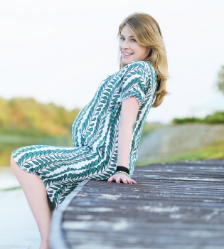 Елена Кравец беременная