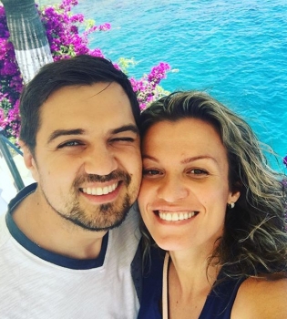 Константин Евтушенко с женой