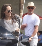 Анджелина Джоли и Брэд Питт впервые за долгое время вышли в свет