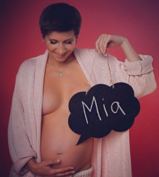 Анита Луценко беременная