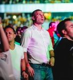 Виталий Кличко натанцевался на концерте RHCP в Киеве