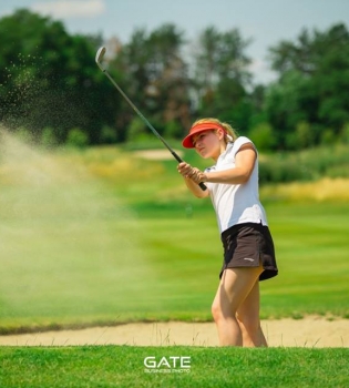 День леди в стиле  гольф