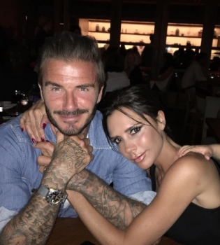 Виктория и Дэвид Бекхэм трогательно поздравили с днем рождения малышку Харпер