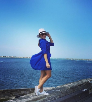 Лилия Подкопаева проводит лето с детьми в Пенсильвании