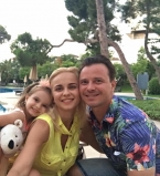 Лилия Ребрик наслаждается семейным отдыхом в теплых краях