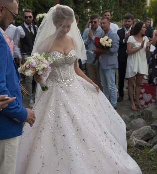 Cвадебные платья Lorange для Полины Логуновой