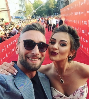 Иракли Макацария и Алена Лесык