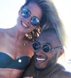 Даутцен Крус демонстрирует идеальную фигуру на отдыхе с любимым