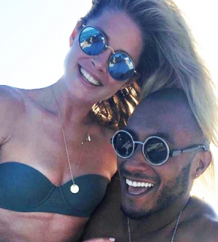 Даутцен Крус демонстрирует идеальную фигуру на отдыхе с любимым