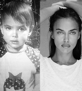 Сеть взорвали детские снимки Ирины Шейк, Кендалл Дженнер, Даутцен Крус и других супермоделей