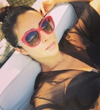 Злата Огневич на отдыхе