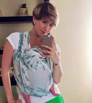 Анита Луценко с дочерью Мией