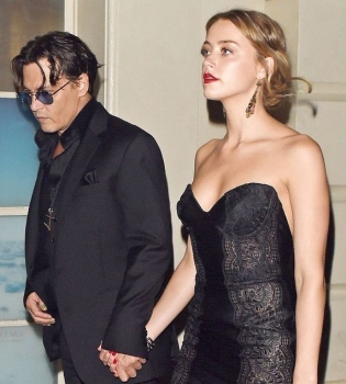 Джонни Депп и Эмбер Херд фото