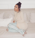 Маленькая модница: Ким Кардашьян поделилась забавным фото трехлетней дочери