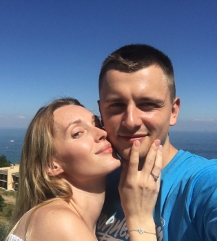 Аида Николайчук и ее жених Никита