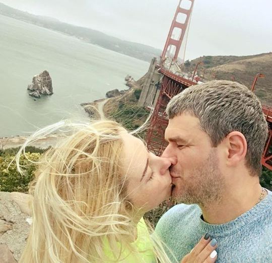 Тоня Матвиенко и Арсен Мирзоян отдыхают в Сан-Франциско
