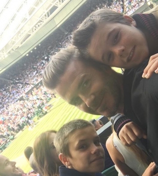 Примерные родители: Виктория и Дэвид Бекхэм показали, как проводят время с детьми