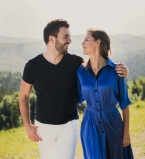 Григорий Решетник с женой Кристиной