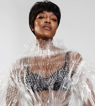 Роскошная Наоми Кэмпбелл снялась для обложки журнала Paper