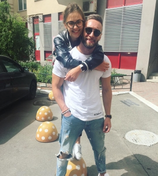 Алена Лесык и Иракли Макацария доказали, что они по-прежнему вместе