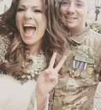 Наталка Карпа вышла замуж за героя АТО