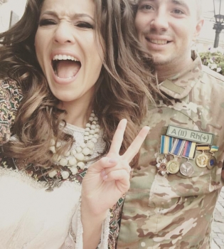 Наталка Карпа вышла замуж за героя АТО