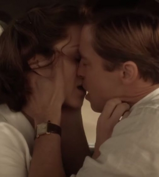 Брэд Питт и Марион Котийяр