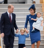 Принц Уильям и Кейт Миддлтон с детьми прибыли в Канаду