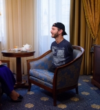 Ник Вуйчич встретился с героями АТО поддержал проект "Переможці"