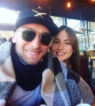 Иракли Макацария и Алена Лесык