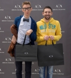 В Киеве открылся первый в Украине бутик Armani Exchange
