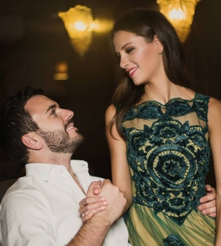 Григорий Решетник с женой