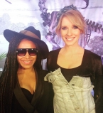 Гайтана и Катя Осадчая на показе Жана Грицфельдта